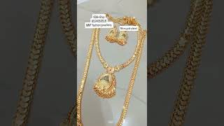 Micro goldplated reels gold necklace onlinejewellary chain onlineshopping haram fashion [upl. by Ariaz]