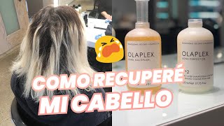 👉 OLAPLEX TRATAMIENTO para CABELLO SECO y MALTRATADO 🤩 Olaplex 1 y 2 COMO SE USA [upl. by Stelle742]