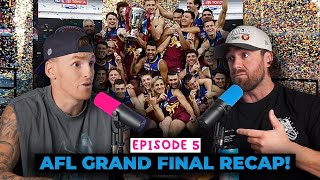 Inside the Brisbane Lions 2024 AFL Grand Final celebrations Matho POV [upl. by Abbe165]