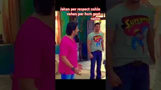 Jahan per respect nahin vahan per hum gest nahin sorts comedy video bollywood [upl. by Lladnew]