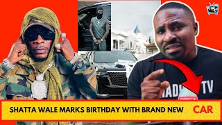 Stonebwoy Vybz Kartel Medikal Celebrates Shatta Wale As He Marks His Birthday With a luxurious Car [upl. by Kallman272]