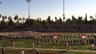 LAUSD All City Marching Band Spanish Skies [upl. by Farver]