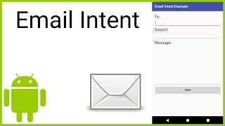 Email App in Android Studio Hindi 2024 How to Send an Email from Android Application [upl. by Myk144]