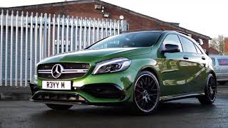 Elbaite Green Mercedes A45 AMG [upl. by Siravat]