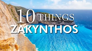 Top 10 Things to Do in Zakynthos Greece [upl. by Llennehc]