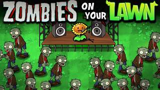 Zombies on Your Lawn MUSIC VIDEO HD 60fps  Plants vs Zombies Ending Credits Song [upl. by Wiltshire]