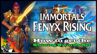 How to get the quotShiningquot Swords Set I Immortals  Fenyx Rising [upl. by Sewole537]