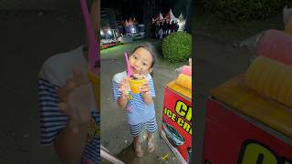 Si bocil beli es krim pot dan lihat cara bikinnya bocil icecream vlog funny shorts [upl. by Aysahc479]