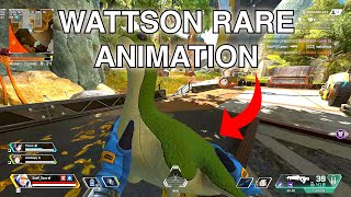 Wattson Rarest Heirloom Animation While Running Apex Legends [upl. by Rezzani669]