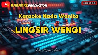 LINGSIR WENGI NADA WANITA KARAOKE DANGDUT ORGEN TUNGGGAL ORIGINAL KEYBOARD PSRSX900 [upl. by Ohare]