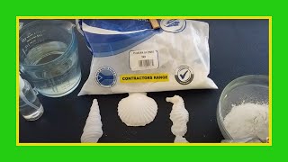 HOW TO USE PLASTER OF PARIS IN MOLDS [upl. by Warton]