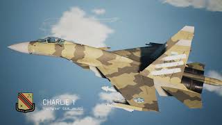 Ace Combat 7 Battle Royale Match by F22A [upl. by Mathe597]