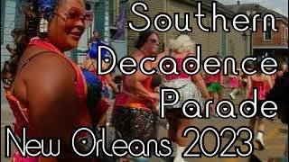 Southern Decadence Parade in New Orleans 2023 [upl. by Hait]