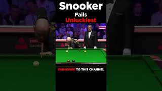 EPIC SNOOKER FAILS Unluckiest Shots amp Worst Moments in Snooker History PART 2 [upl. by Eudocia926]