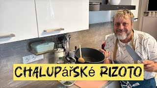 NEJLEPŠÍ Chalupářské Rizoto Lahodné Levné a TAK Snadné že to Musíš Zkusit cooking [upl. by Ahsuas]