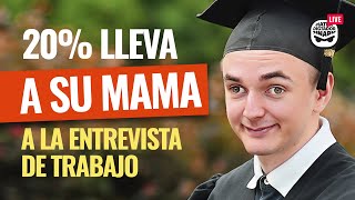 20 de jóvenes llevan A SU MAMÁ a la entrevista de trabajo [upl. by Tal]