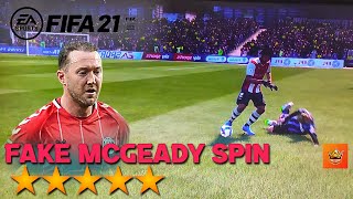 FIFA 21 MOST META SKILL CANCEL quotMCGEADY SPINquot TUTORIAL PRO PLAYER SKILL CANCEL [upl. by Asim]