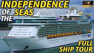 ROYAL CARIBBEAN INDEPENDENCE OF THE SEAS CRUISE SHIP TOUR [upl. by Nylrehc]