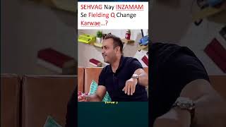 Why Did Sehwag Make Inzamam Change the Field Shocking Cricket Moment youtubeshorts shoaibaktar [upl. by Timothy]