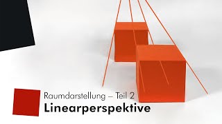 Raumdarstellung 2 â€“ Linearperspektive [upl. by Hgielrac]