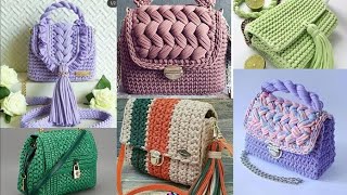 Прекрасные Вязаные сумки идеи для вязания DIY Lovely knitted bags Knitted ideasвязание top [upl. by Ettari736]