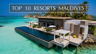 Top 10 best luxury resorts in the Maldives 4K UHD [upl. by Eiraminot354]