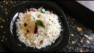 South Indian Coconut RiceThengai SadamRecipe by DMade [upl. by Adnoryt]