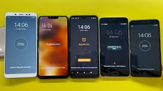 Alarm Clock  Timer Budget Android Meizu M5 vs Redmi 4X vs ZTE A51 vs Oppo A3s vs Redmi Note5 [upl. by Deden]