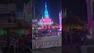 Lourdes metropolitan cathedral thirunnal thrissur church palliperunnal ladymaria mathavu [upl. by Teodorico]