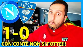 NAPOLILECCE 10 CON CONTE NON SI F0TTE‼️ [upl. by Etterrag]