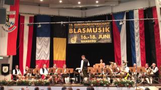 Eiserbach Musikanten Bocholtz EM Böhmisch Mährische Blasmusik 2017 [upl. by Eidolem]