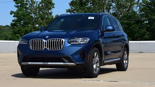 Walk Around and Overview 2022 BMW X3 xDrive30i [upl. by Amadeus254]