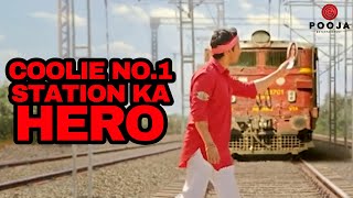 Coolie No 1 hua station ka Hero  Coolie no 1  Varun Dhawan  Sara Ali Khan [upl. by Eromle]