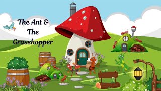 THE ANT AND THE GRASSHOPPER story for kids [upl. by Cima]