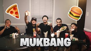 EATING BURGER KING  MUKBANG [upl. by Silda]