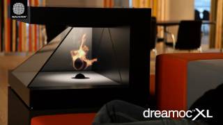 DreamocXL  3D holographic fireplace [upl. by Studley719]