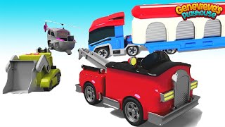 Learn Paw Patrol Vehicle Names for Kids in Fun Community Vehicle Animation [upl. by Ryhpez]