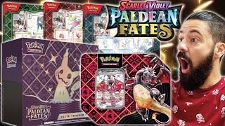 REVELADO PALDEAN FATES EL PROXIMO SET DE POKEMON TCG  EL SET DE LOS SHINY [upl. by Jacynth]