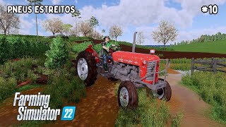 Tentei entrar no Cafezal com o MF 65xMapa PirambeirasFarming Simulator 22  Ep 10 [upl. by Eseerahs]