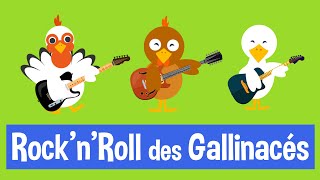 😃 ROCKNROLL DES GALLINACÉS  Comptines et chansons pour enfants [upl. by Matteo5]