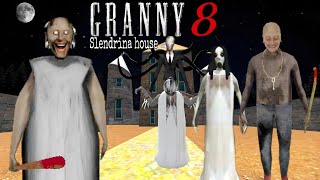 Granny 8 Horror Castle Full gameplay  Granny ko football bna diya😂🤣 [upl. by Kcirdderf]