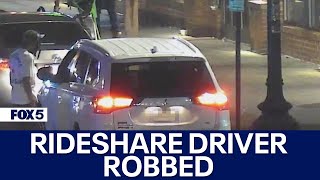 Rideshare driver robbed by panhandler after giving the man money DC police say [upl. by Nancie568]