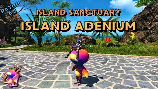 Island Adenium  Mount Showcase  FFXIV Patch 65 Island Sanctuary [upl. by Jaquenetta]