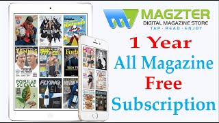 FREE magazines Magzter Gold 1 Year Subscription Free Membership  Free Offer freenews magazine [upl. by Ahsenroc]