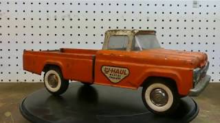 Rusty 1960s Nylint Ford F150 UHaul Pickup Restoration [upl. by Torrlow742]