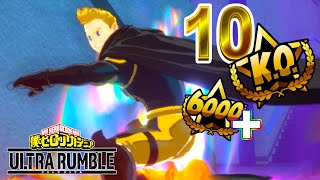 LockedIn Mirio drops 10 KOs with 8000 Damage in Crazy Nonstop Game  My Hero Ultra Rumble [upl. by Ewens]