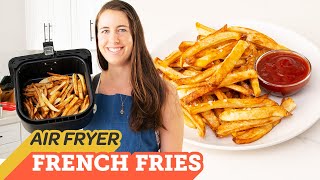 Crispy Air Fryer French Fries from Scratch  Cooking with Cosori [upl. by Hcab]