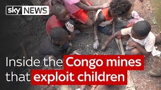 Special report  Inside the Congo cobalt mines that exploit children [upl. by Tuck237]