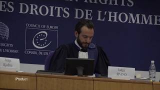 First hearing of the ECHR by videoconference 10062020 [upl. by Canty712]