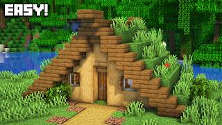 Minecraft How To Build a Small Survival House  FunBook [upl. by Eeniffar10]